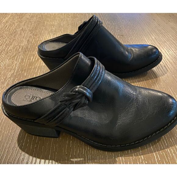 Euro Soft by Sofft Amelia Block Heel Clog Size 7 - Picture 2 of 7